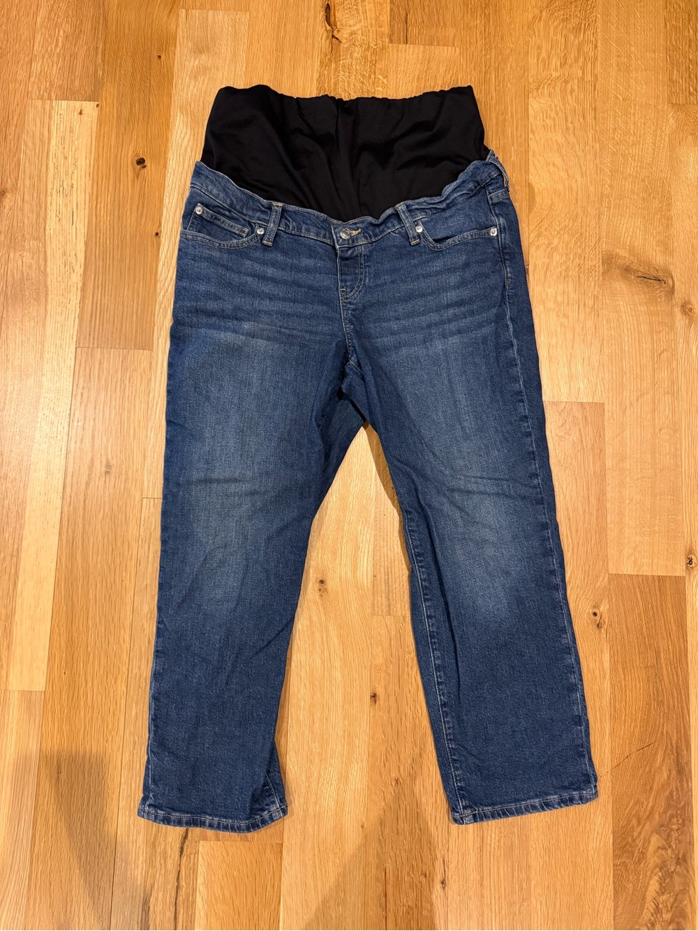 GAP Maternity girlfriend Jeans full panel